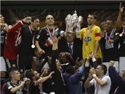 Bóng đá anh, ngoại hạng anh, lịch thi đấu euro 2012, Đánh bại “hiện tượng” Quevilly, Lyon đăng quang Cúp QG Pháp